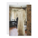 19th Century Wedding Dress Custom Invite
