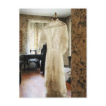 19th Century Wedding Dress Post Card