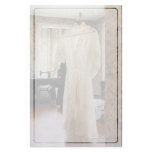 19th Century Wedding Dress Stationery Design