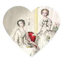 19th Century Wedding Sticker