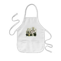 19th Century Wonderland-esque Woodcut Apron