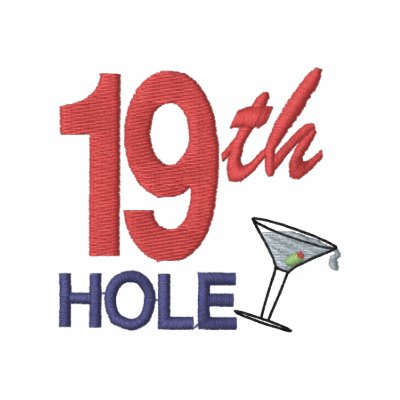 19th Hole Embroidered Polo Shirt by ZazzleEmbroidery