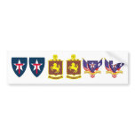 19th REGT TXSG Sticker set Bumper Sticker