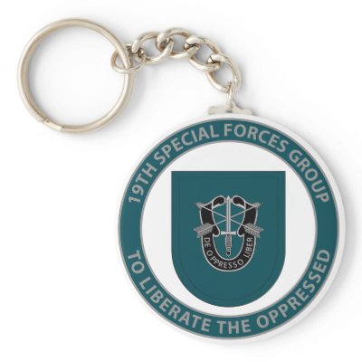 19th Special Forces Group Keychain by proartshirts