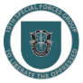 19th Special Forces Group Round Sticker