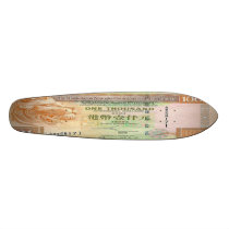 1,000 Hong Kong Dollar Bill Skateboard Oldsc
