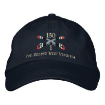 1-150th Cavalry Iraq Crossed Sabres Hat Embroidered Baseball Cap