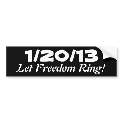 1/20/13; Let Freedom Ring! by Invmog