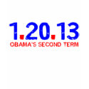 1.20.13 Obama's Second Term T-Shirt