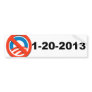1/20/2013 BUMPER STICKER