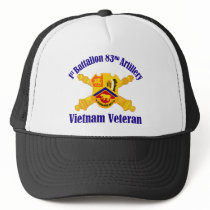 1-83rd Artillery - Vietnam Veteran Mesh Hat
