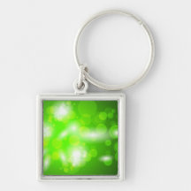 1.ai Greens circles bubbles space digital Keychain