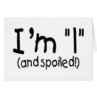 1 and Spoiled Cards by CelebrationZazzle