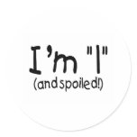 1 and Spoiled Stickers