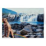 1. Awesome Aasleagh Waterfall Ireland St Patty Day Greeting Cards