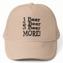 1 Beer 2 Beer 3 Beer More hats