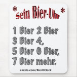 1 Bier 2 Bier (Mousepad)