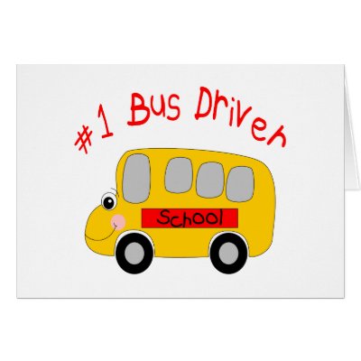 #1 Bus Driver Greeting Cards by sayingsentral