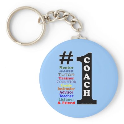 #1 Coach Key Chain by ZachBear