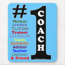 #1 Coach Mousepad