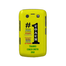 #1 Coach, Personalised Blackberry Bold Case