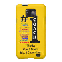 #1 Coach, Personalised Samsung Galaxy S2 Covers