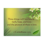 1 Corinthians 13:13 Postcards