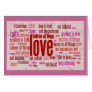 1 Corinthians 13:1-13 Heart Cloth