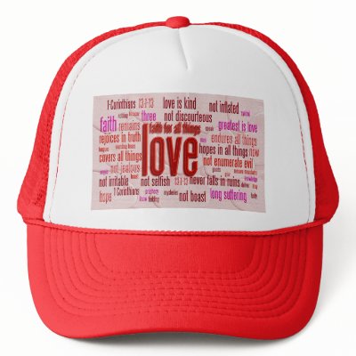 1 Corinthians 13:1-13 Heart Cloth by word_clouds