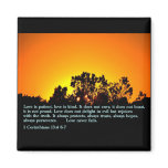 1 Corinthians 13:4 6-7  Sunset