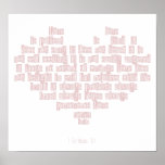 1 Corinthians 13:4 posters