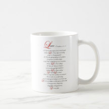 1 Corinthians 13 Coffee Mugs