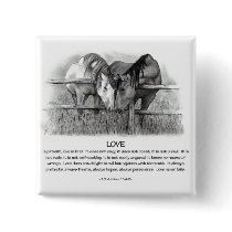 1 Corinthians 13: Love, Horses in Pencil Pin