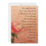 1 Corinthians 13 Love is Patient Mini Prints invitations