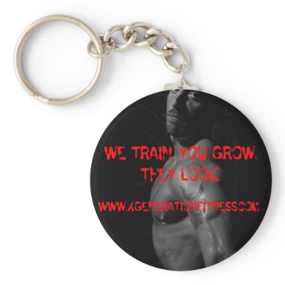 1_d, WE TRAIN. YOU GROW. THEY LOOK., WWW.XGENER... Key Chain by yougofirst2007