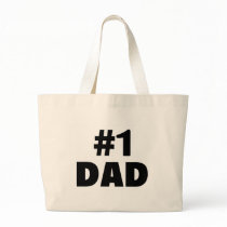 #1 Dad (Blk) Bags