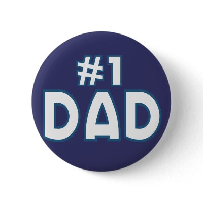 #1 Dad Buttons by FamilyCares