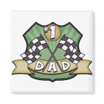 #1 Dad Father's Day Race Fan