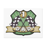#1 Dad Father's Day Race Fan