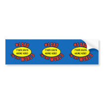 #1 Dad in the World Customise Father's Day