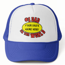 #1 Dad in the World Customise Father's Day