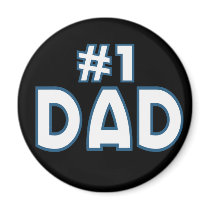 #1 Dad Magnets