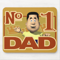 #1 Dad Mouse Pad