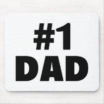 #1 Dad Mouse Pad