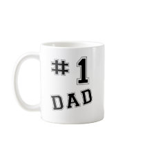 #1 Dad Coffee Mug