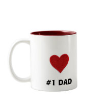 #1 DAD COFFEE MUG