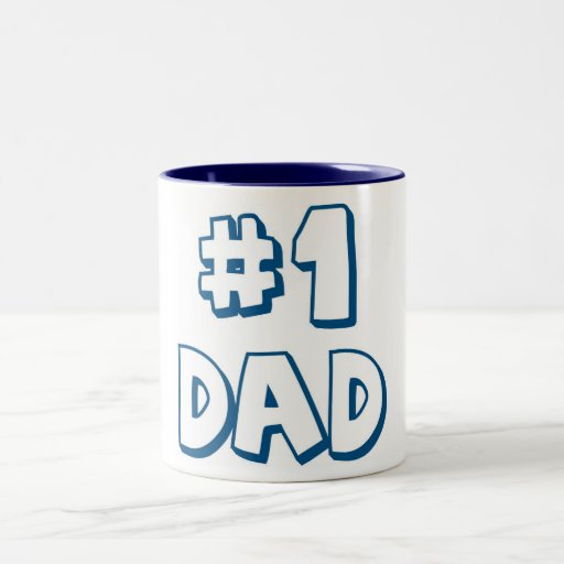 #1 Dad NUmber One Dad Mug
