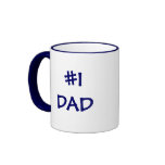 #1 DAD Photo Mug