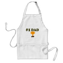 #1 Dad Trophy Apron