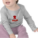 #1 Dad t-shirts